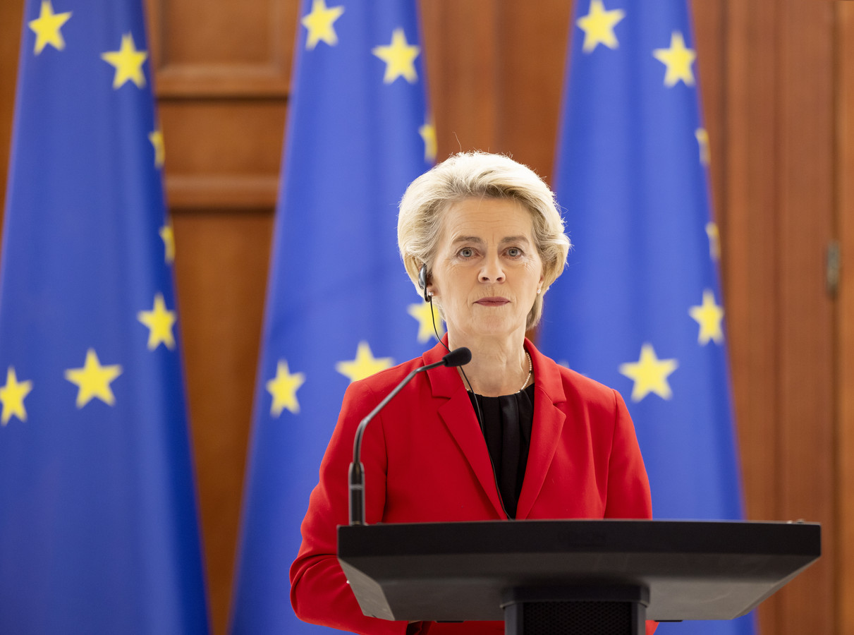Ursula von der Leyen, présidente de la Commission européenne