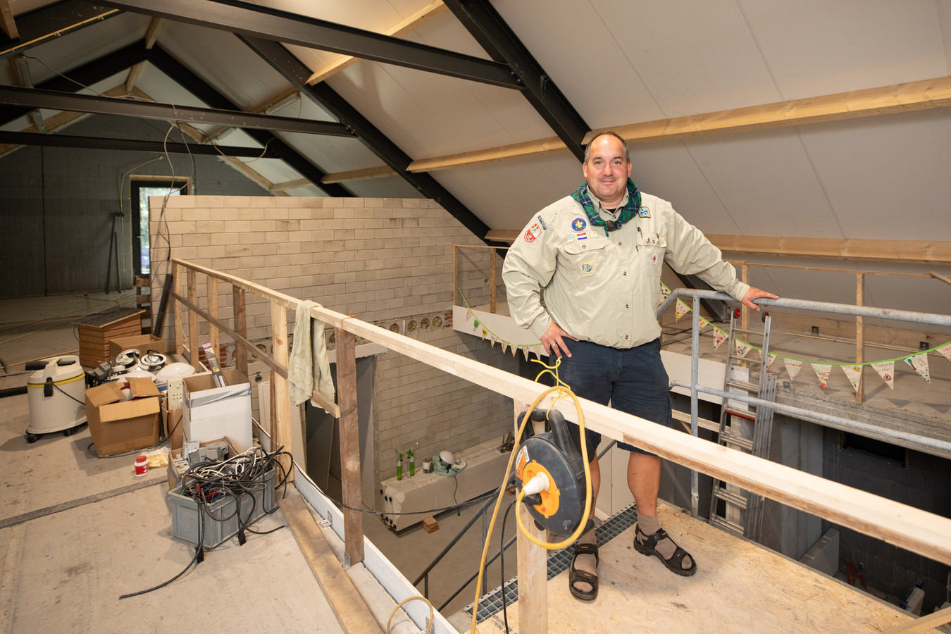 Na verwoestende brand heeft Baarnse scoutingclub nieuw pand in zicht ...