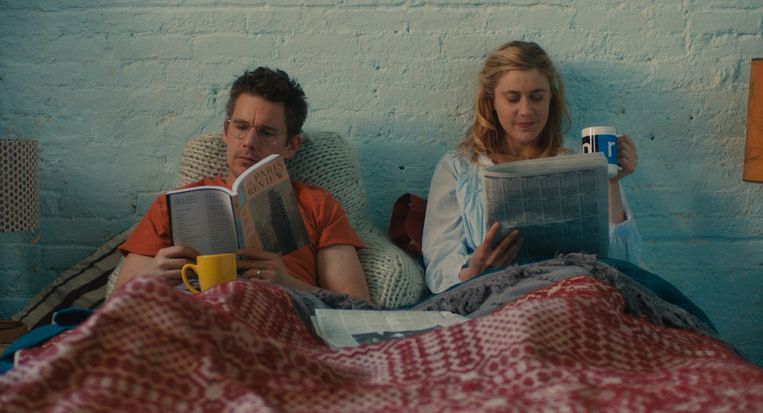 Het huwelijk tussen Greta Gerwig en Ethan Hawke is maar matig succesvol Beeld -