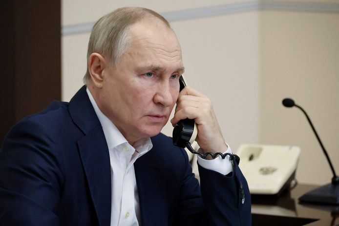 De Russische president Vladimir Poetin.