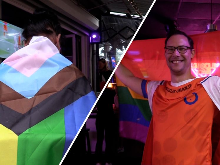 Nederland verliest EK: 'Maar gewonnen met regenboogvlag'