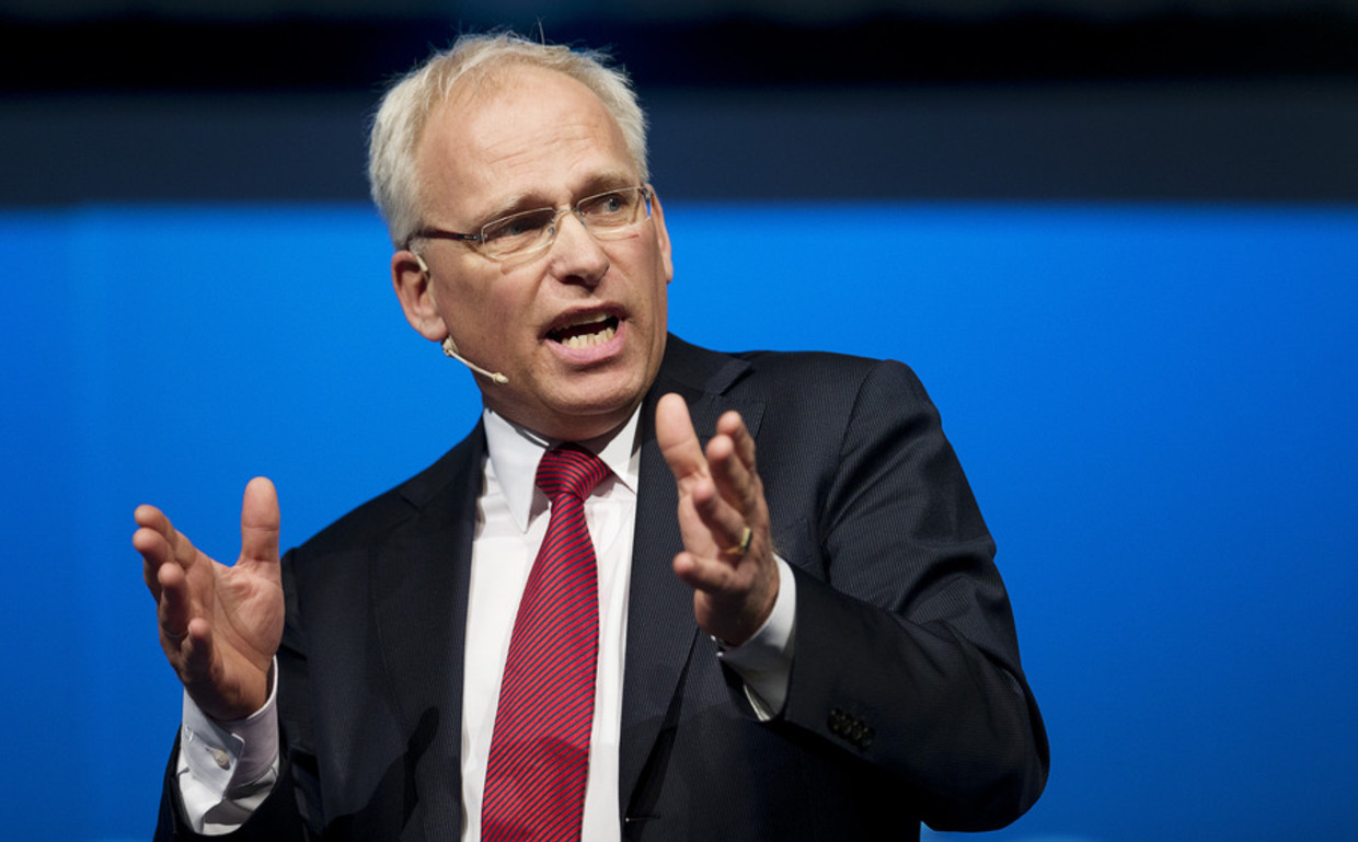 Piet Adema, landelijk bestuursvoorzitter van de ChristenUnie.  Beeld anp