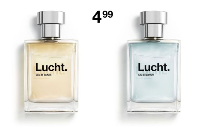 ‘Lucht’ van Zeeman, het parfum van 4,99 euro.