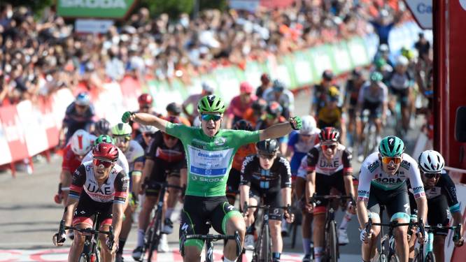 Fabio Jakobsen sprint in Vuelta op verjaardag naar derde ritzege