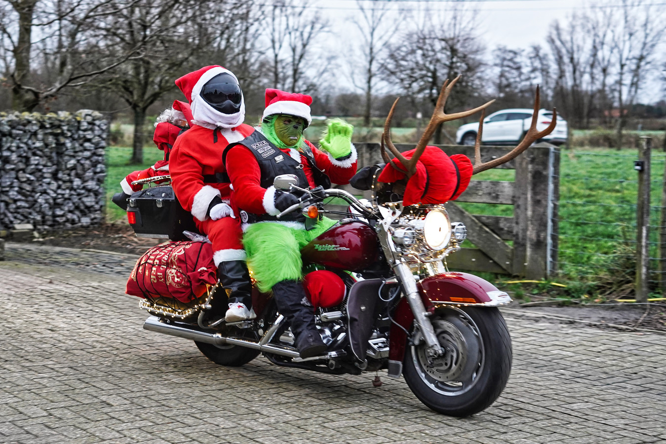 Kerstmis is alweer even geleden, maar deze beelden willen we toch nog tonen... Foto hln.be