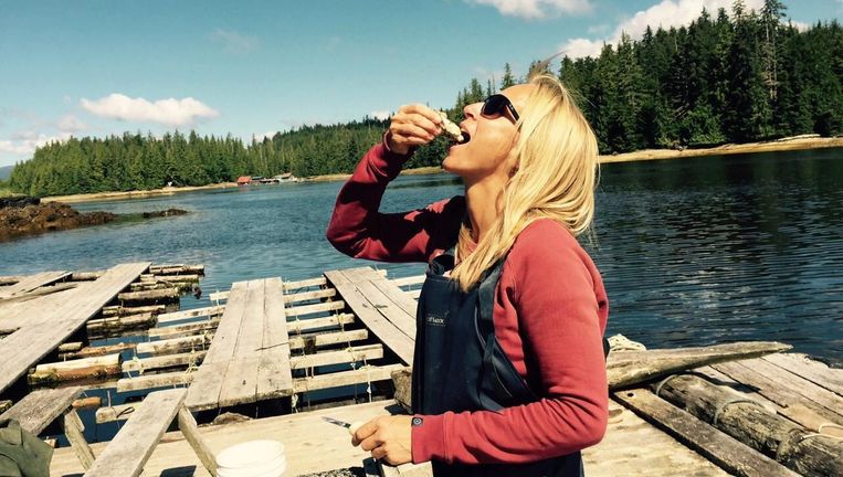 Floortje Dessing in Alaska. Beeld NPO