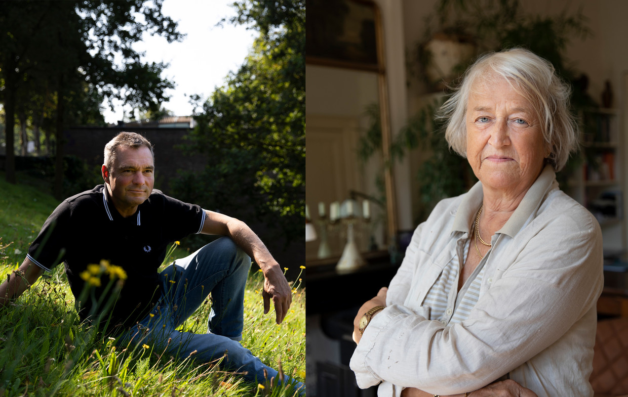 Marcel van Oostveen en Bodine de Walle. Beeld Judith Jockel