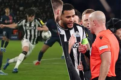 “Wat een walgelijke beslissing”: ex-spelers Shearer en Owen zien Newcastle bestolen worden in Parijs