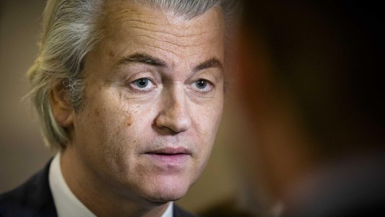 Geert Wilders plaatste de tweet maandagochtend Beeld anp