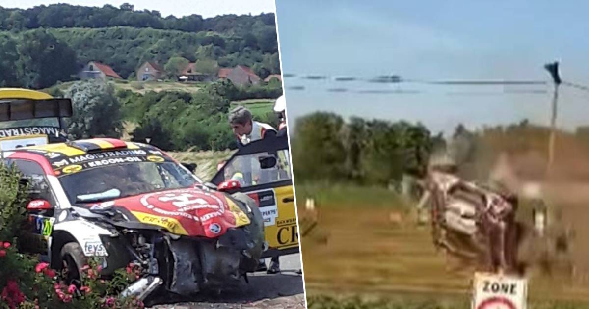 Ypres Rally Crash: Junior Planckaert and Stéphane Lefèbvre in Serious Accidents