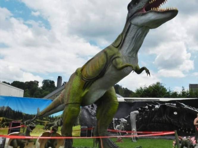 Jurassic Expo brengt dinosaurussen naar parking Stadspark