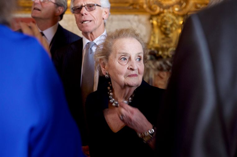 Madeleine Albright in juli 2018. Beeld Photo News