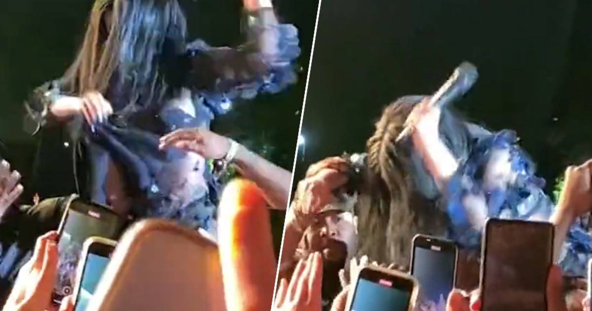 Video shows Cardi B appearing to hit fan with microphone: “It wasn’t a fight!”  †  celebrities