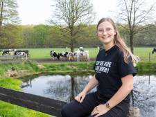 Kate-lynn (20) uit Halsteren is boerin: ‘Als ik tussen de koeien loop en op de trekker zit, voel ik me trots’