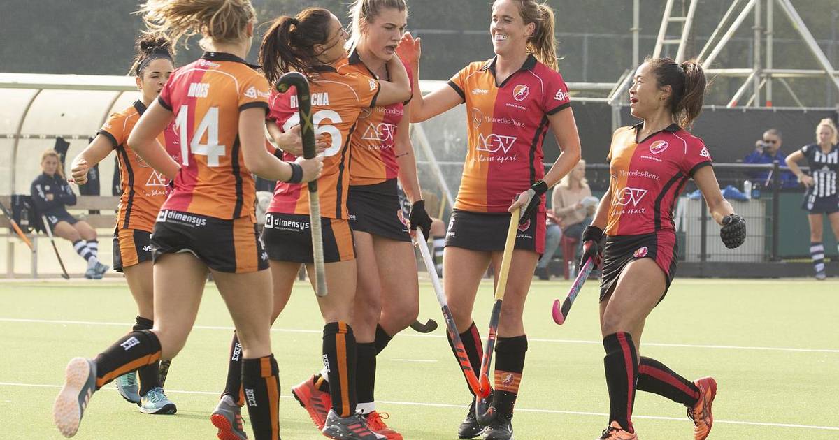 Vrouwen Oranje-Rood verslaan HDM via strafcorners | Hockey ...