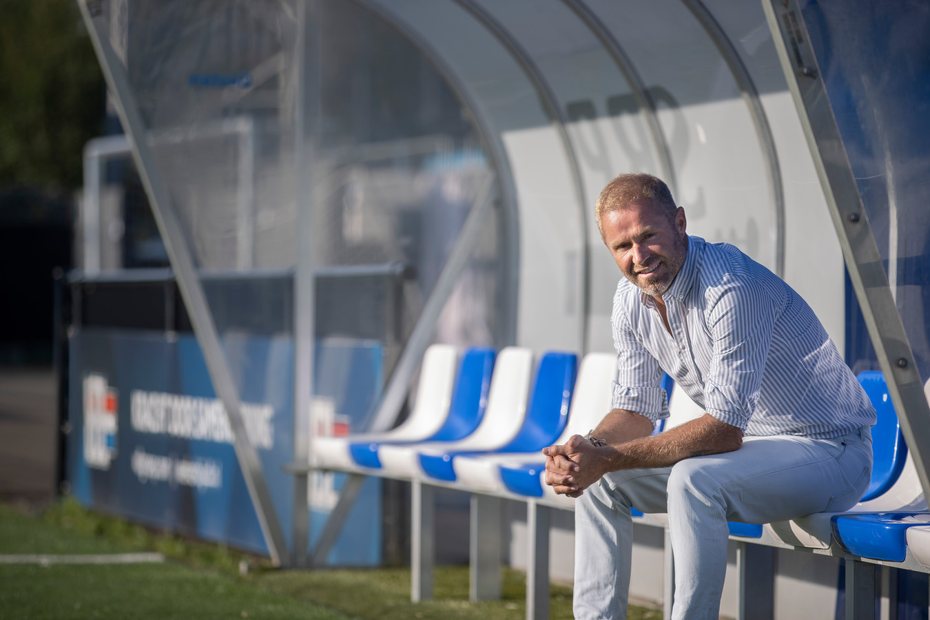 Tommie van der Leegte is bij FC Eindhoven eindelijk weer ‘happy’ ‘Ik ben een levensgenieter