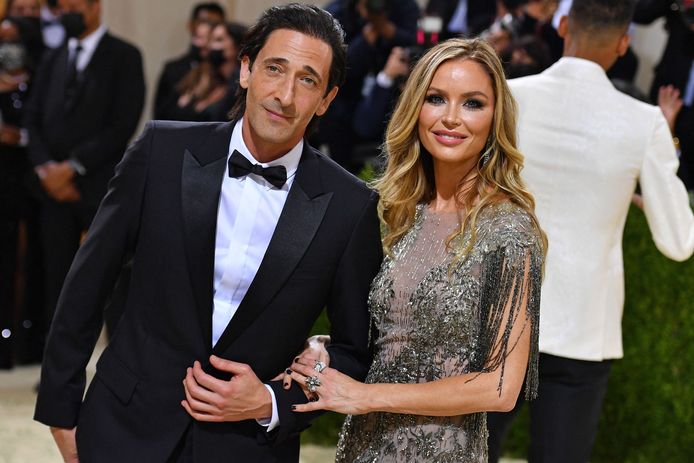 Adrien Brody et Georgina Chapman.