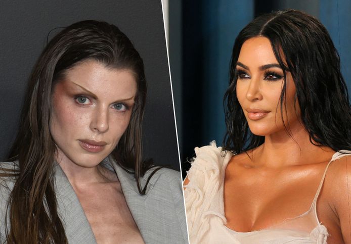 Kim Kardashian krijgt steun van Julia Fox
