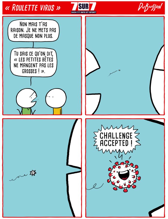 "Roulette virus", 10 août 2020
