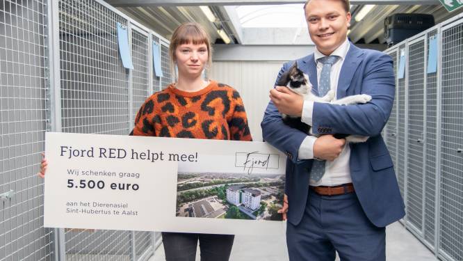 5.500 euro voor dierenasiel Sint-Hubertus: “Voor dierenartskosten en verbeteren opvang”