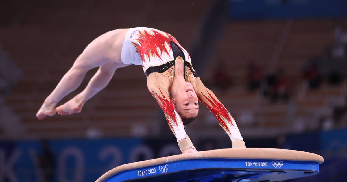 LIVE. Nina Derwael start aan sprong in allroundfinale ...