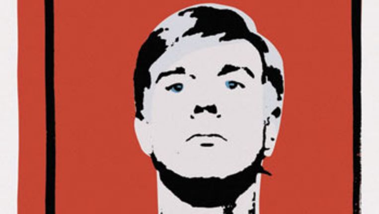 Filmregisseur Joe Simon klaagde de Andy Warhol Foundation aan: het verklaarde dit zelfportret van de kunstenaar als vals. Beeld JOE SIMON-WHELAN