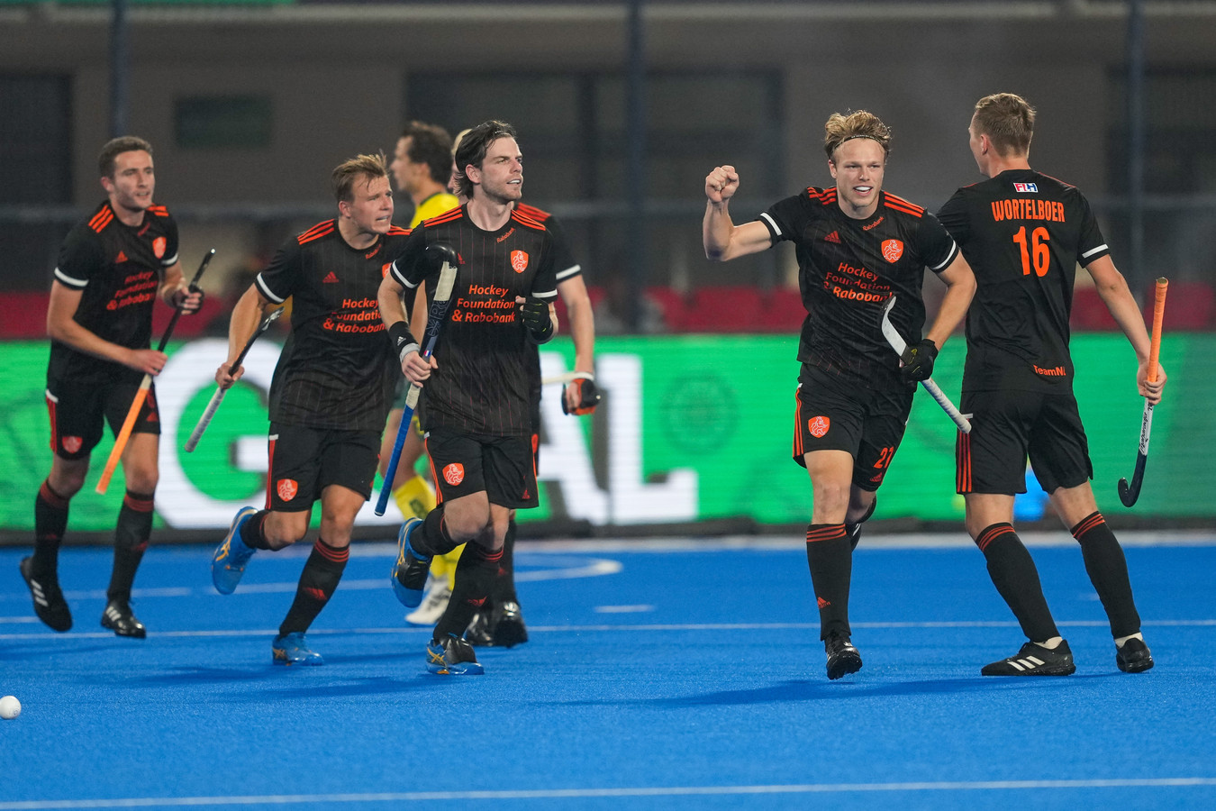 Nederlandse hockeyers.