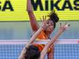Volleybalsters boeken na zeven nederlagen de eerste zege in de Nations League