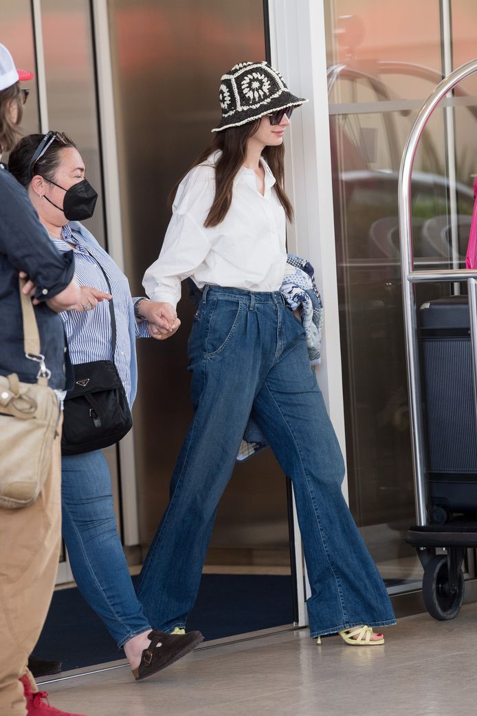 Anne Hathaway in Cannes.