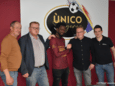 Moussa Camara tijdens zijn voorstelling bij Unico: “Als ‘chouchou’ van de Tongerse aanhang zijn we trots dat we Camara konden overtuigen om een flinke stap achteruit te zetten.”