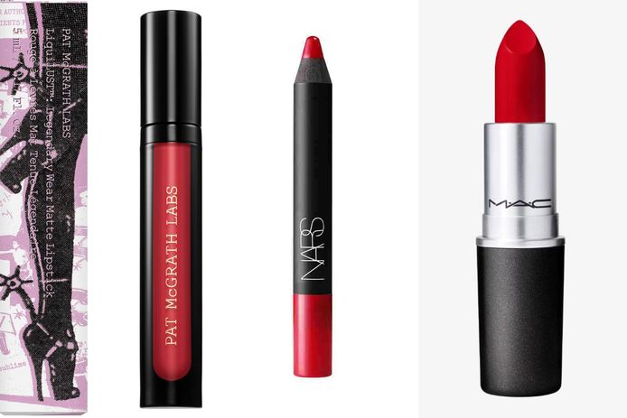 Left: Pat McCrath.  Middle: Nars.  Right: Mac