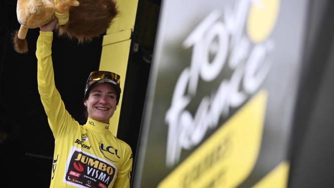 Marianne Vos looft ploeggenoten na tweede ritzege in Tour de France Femmes: ‘Heb geen wind gevoeld’