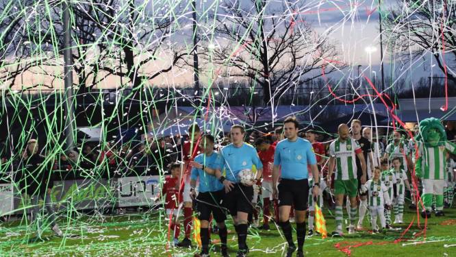 Doelpunten, ballen op de lat en nog veel meer; de derby Goes-Kloetinge in beeld