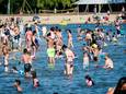 Het recreatiedomein is sinds 14.30 uur volzet