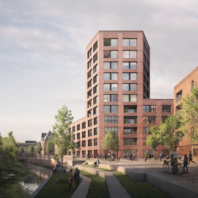 Hertog II in Leuven wordt een opvallende verschijning in de Leuvense skyline.