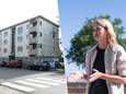 In 2018 gingen deze sociale woningen in Berchem nog tegen de vlakte. Rechts schepen voor Sociale Huisvesting Els Van Doesburg (N-VA).