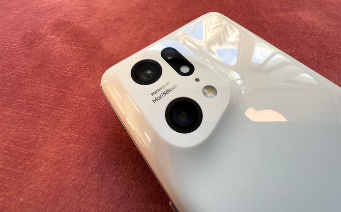 Het camera-eiland van de Oppo Find X5 Pro