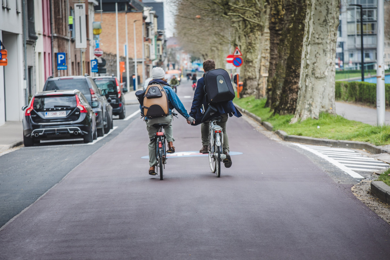 De Coupure links is sinds 2019 officieel een fietsstraat.