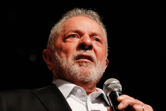 De nieuwgekozen Braziliaanse president Luiz Inacio Lula da Silva
