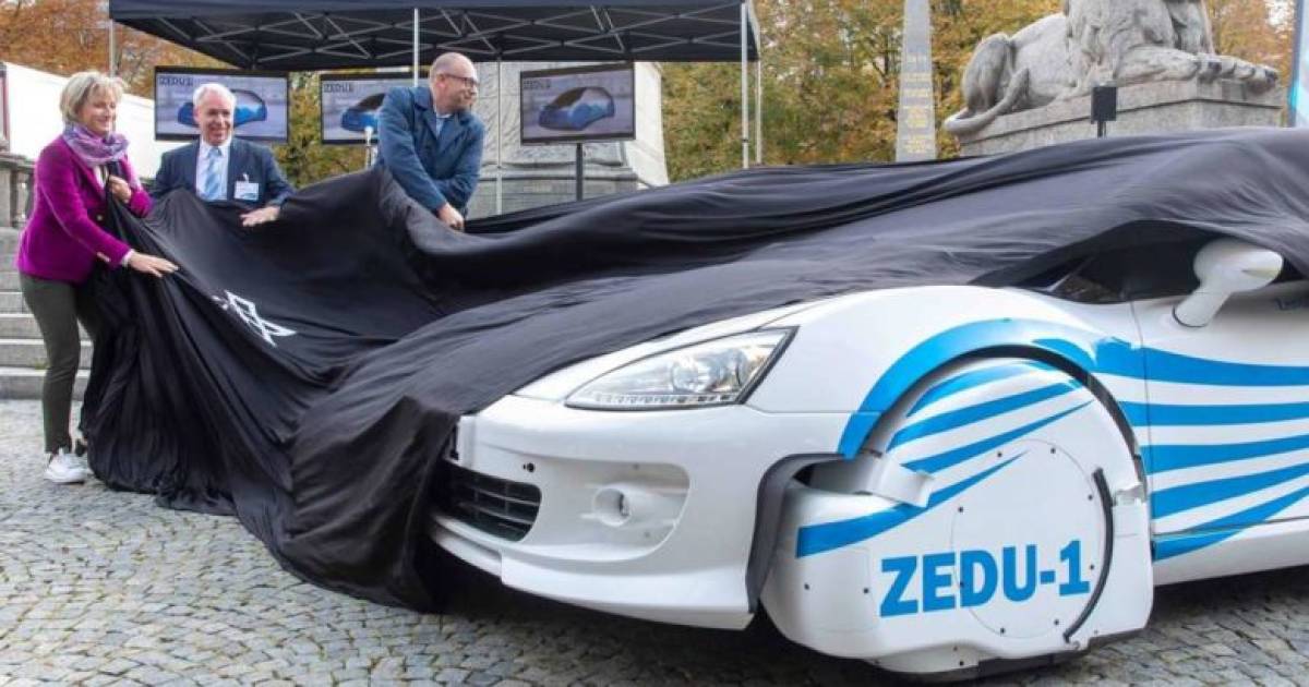 Deze auto heeft vier stofzuigers om zijn wielen en dit is waarom