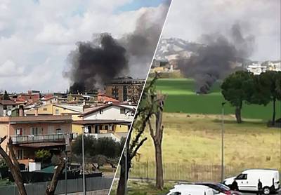 Twee doden bij botsing vliegtuigen Italiaanse luchtmacht