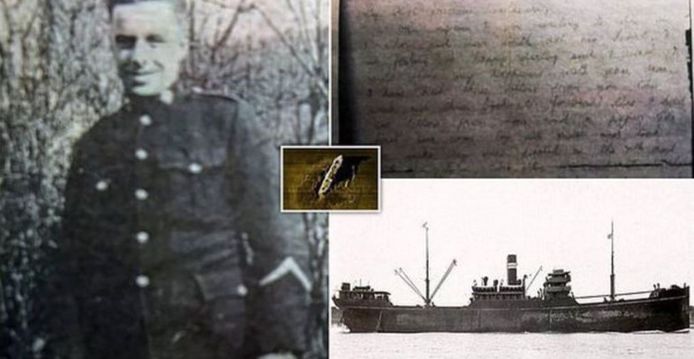 Bill Walker zat als soldaat aan boord van de SS Gairsoppa, die in 1941 tot zinken werd gebracht.