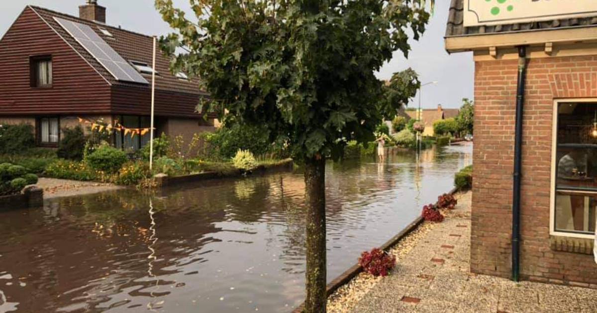 Zo trok het noodweer over de Veluwe, veel overlast in Hoenderloo - De Gelderlander