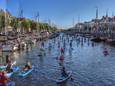 Tijdens de Havenfeesten wordt er ook weer massaal gesupt.