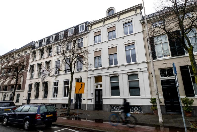 De ambassade van Eritrea in Den Haag. Beeld ANP