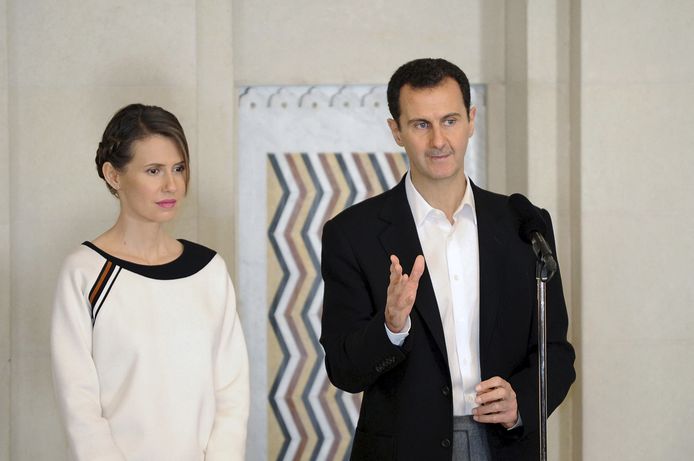 Bachar el-Assad et son épouse, Asma