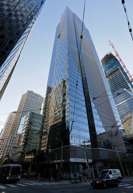 La “Millennium Tower” à San Francisco.