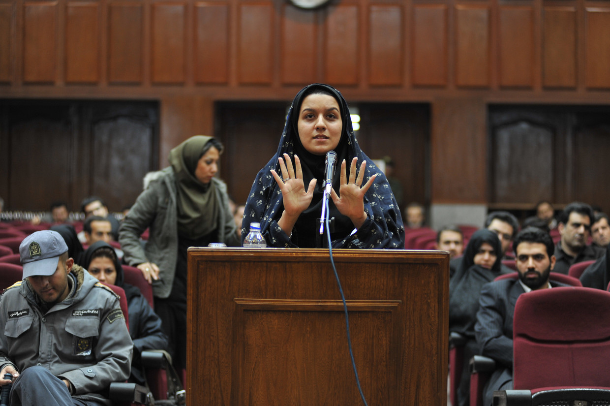 Beeld uit de film ‘Seven Winters in Tehran’. Beeld 