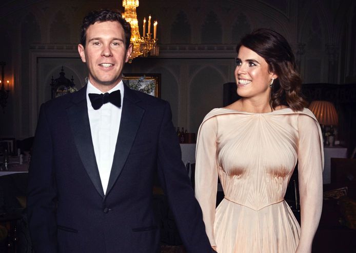 Prinses Eugenie en haar echtgenoot Jack Brooksbank.