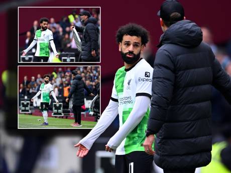 Frustraties alom bij Liverpool: Mohamed Salah valt uit tegen trainer Jürgen Klopp